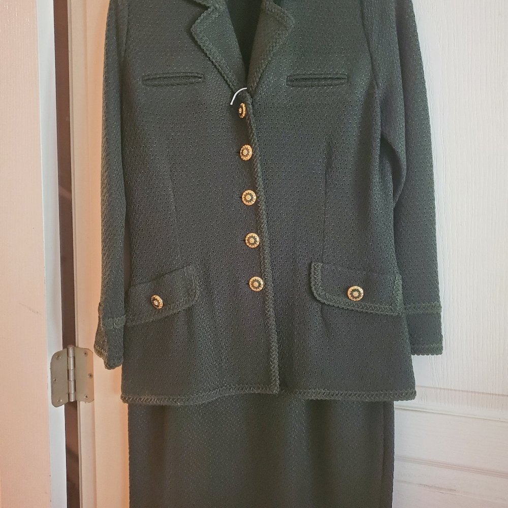 St. John skirt suit